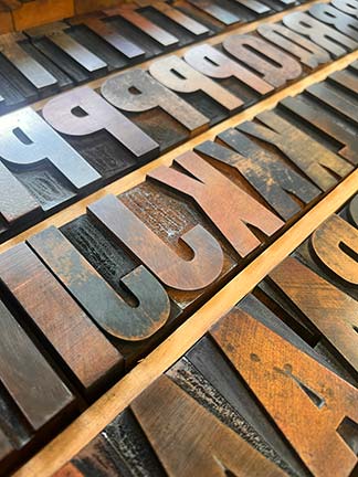 Raised Letters for Letterpress